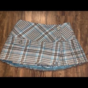 Vintage Abercrombie Plaid Mini Skirt